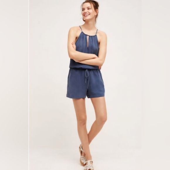 elevenses Pants - SALE Anthropologie Elevenses Mira Embroidered Romper